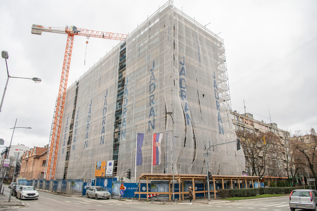 Poseta gradilišta Palate pravde u Novom Sadu 1 - Jadran doo Beograd