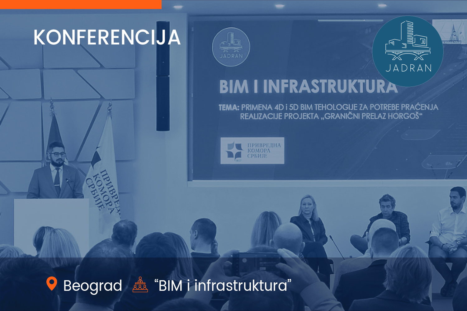 Konferencija „BIM i infrastruktura“ - cover - Jadran doo Beograd