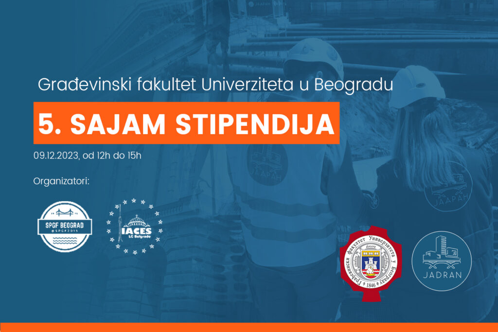 Jadran učestvuje na 5. Sajmu stipendija Građevinskog fakulteta - Jadran doo Beograd