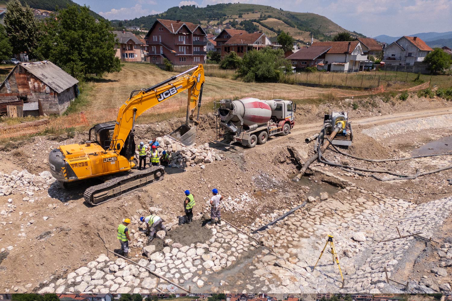 Radovi na rečnom toku u Novom Pazaru 05 - Jadran doo