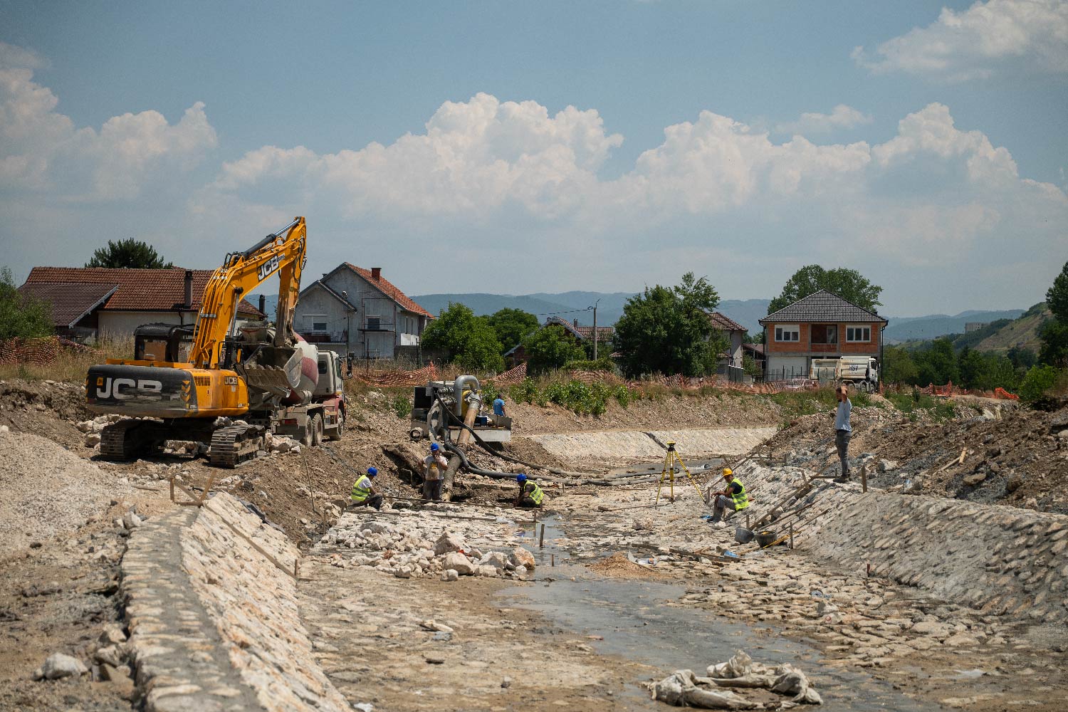 Radovi na rečnom toku u Novom Pazaru 13 - Jadran doo
