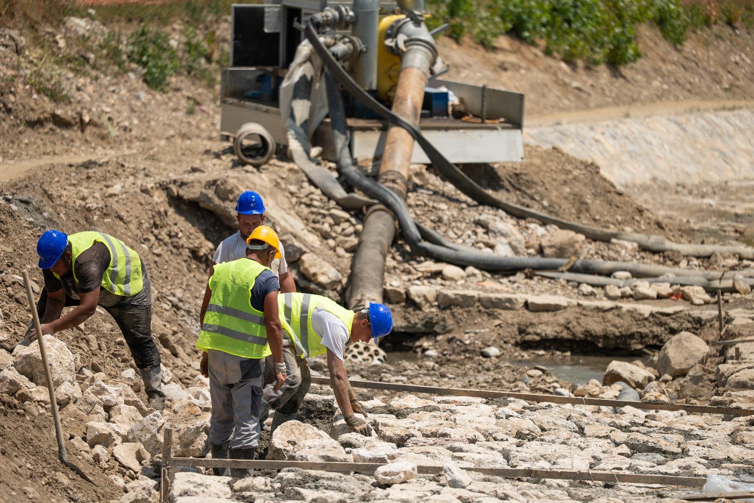 Radovi na rečnom toku u Novom Pazaru 15 - Jadran doo