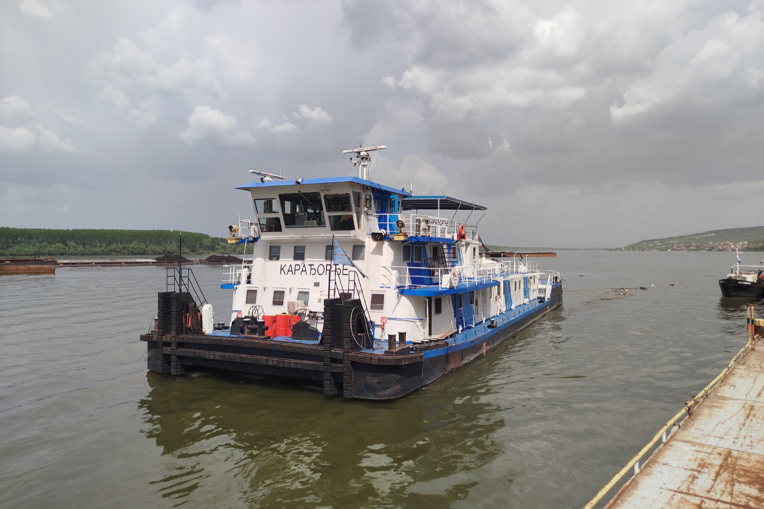 Antikorozivna zaštita broda Karađorđe - 1 - Jadran d.o.o. Beograd