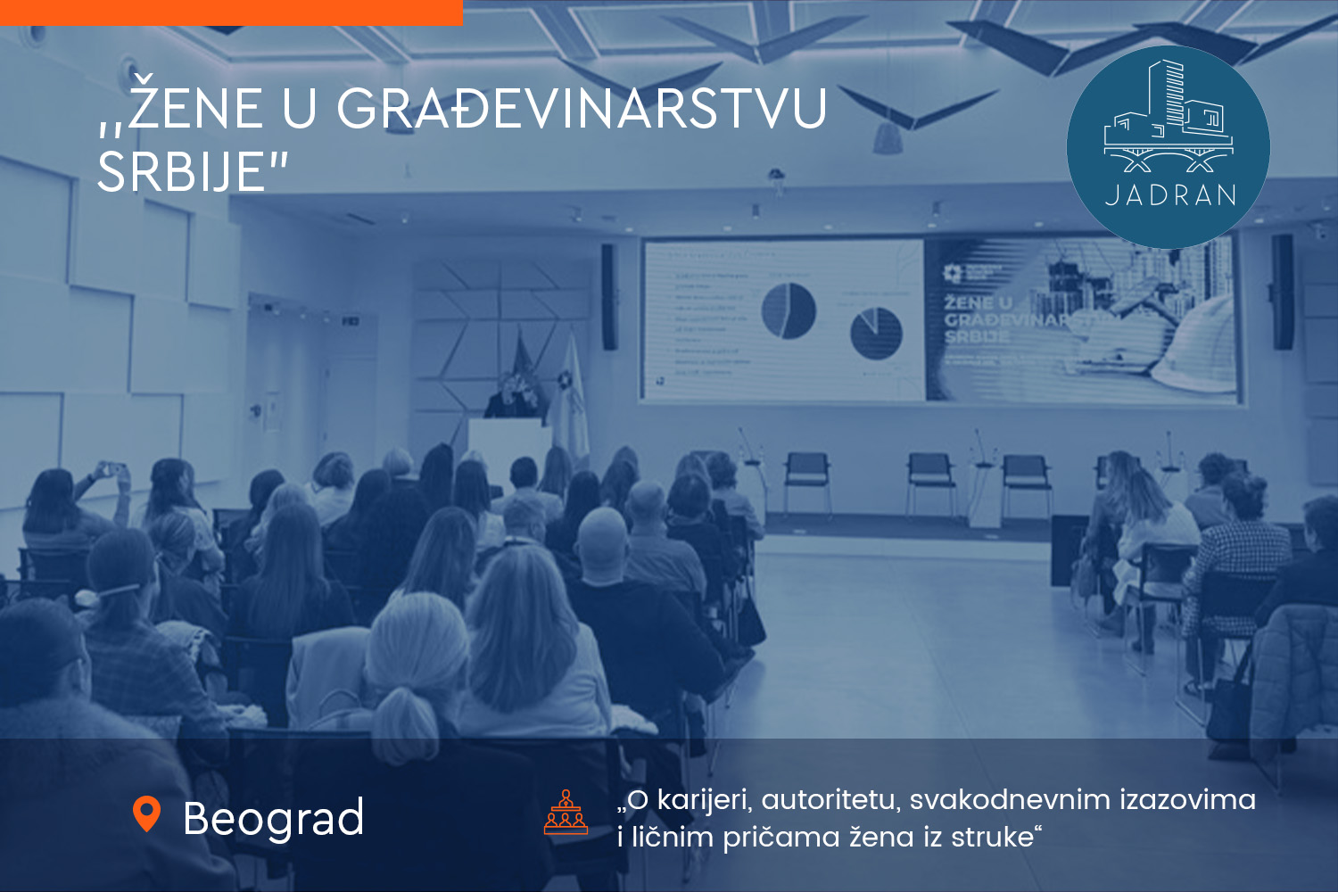 Zene u gradjevinarstvu Srbije - cover - Jadran doo Beograd