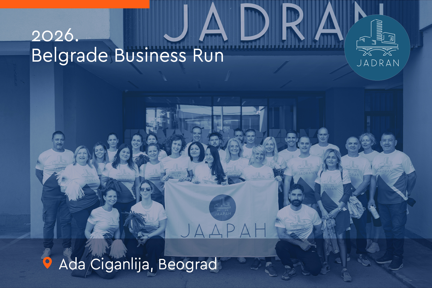 Jadran tim ponovo na Business Run-u - cover - Jadran doo Beograd